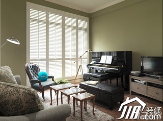 欧式风格三居室富裕型100平米客厅沙发效果图