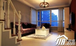 新古典风格复式大气5-10万100平米客厅沙发效果图