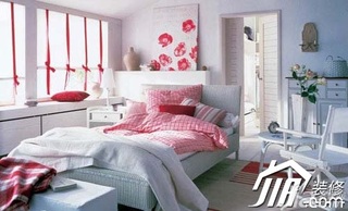 简约风格公寓梦幻富裕型80平米卧室床图片