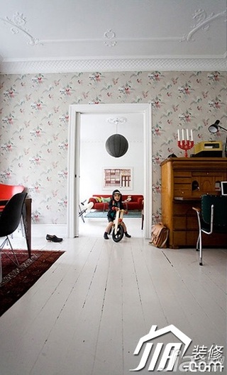 欧式风格公寓富裕型100平米壁纸图片