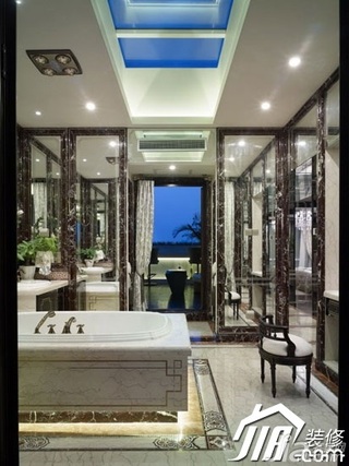 新古典风格复式富裕型浴缸图片