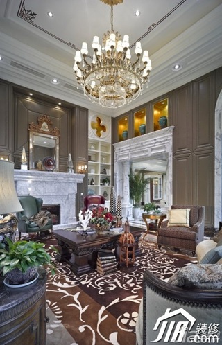 别墅富裕型客厅沙发图片