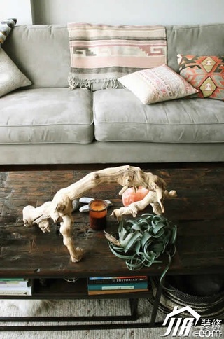 美式风格一居室富裕型沙发图片
