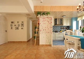 田园风格公寓富裕型100平米厨房改造