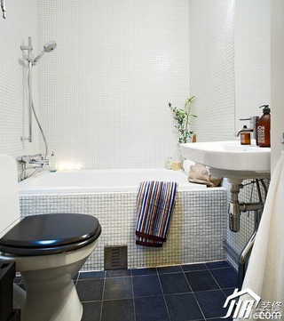 一居室50平米浴缸图片