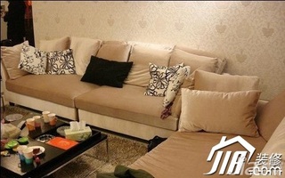 简约风格别墅舒适富裕型客厅沙发图片