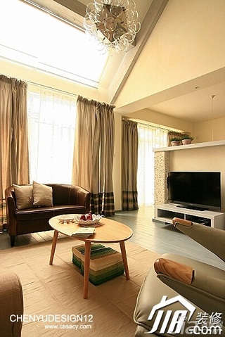 陈禹复式富裕型客厅沙发图片