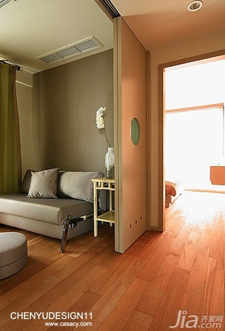 陈禹混搭风格公寓富裕型客厅沙发图片