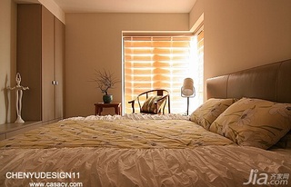 陈禹混搭风格公寓富裕型卧室床图片