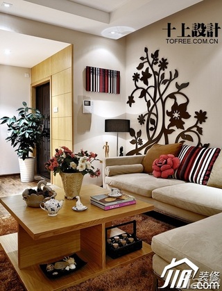 十上宜家风格公寓富裕型客厅沙发图片
