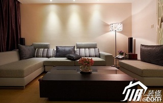 简约风格二居室简洁3万-5万90平米客厅沙发效果图