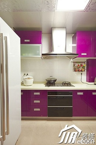 简约风格二居室实用3万-5万90平米厨房橱柜订做