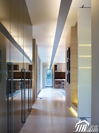 混搭风格公寓富裕型80平米走廊设计图纸