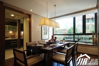 简约风格公寓富裕型90平米餐厅餐桌效果图