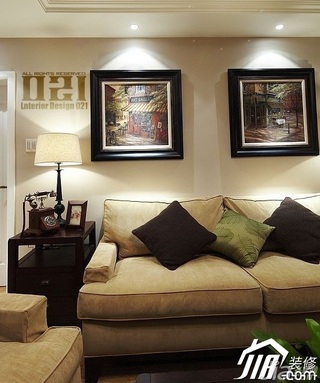 欧式风格客厅沙发图片