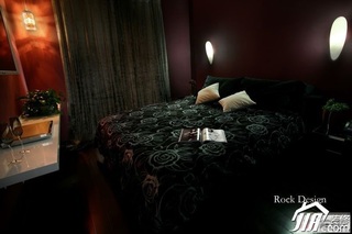 简约风格公寓梦幻富裕型90平米卧室床效果图