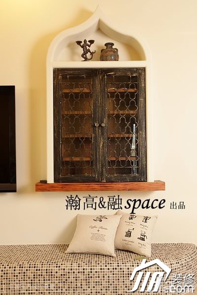 欧式风格,富裕型装修,100平米装修,公寓装修