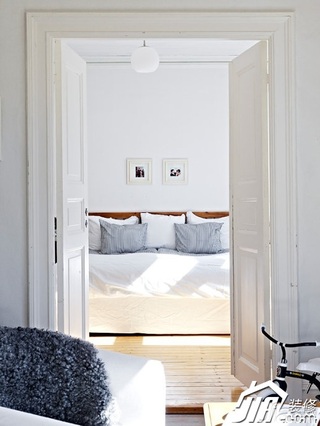 新古典风格别墅白色豪华型卧室设计