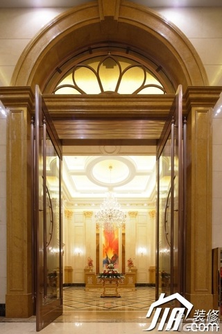 欧式风格别墅奢华豪华型客厅背景墙效果图