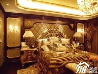 欧式风格别墅奢华豪华型卧室床图片