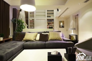 宜家风格公寓富裕型客厅沙发效果图
