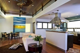 东南亚风格别墅豪华型客厅沙发效果图