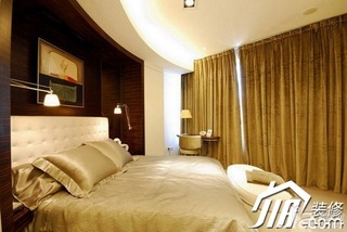 简约风格公寓简洁5-10万90平米卧室卧室背景墙床图片
