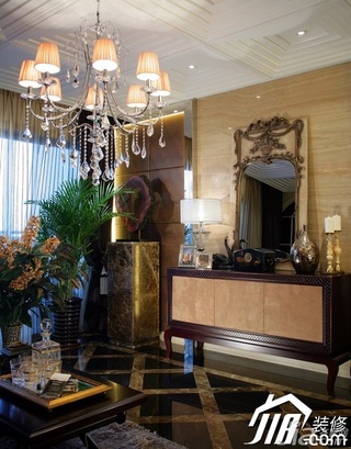 欧式风格公寓富裕型100平米灯具图片