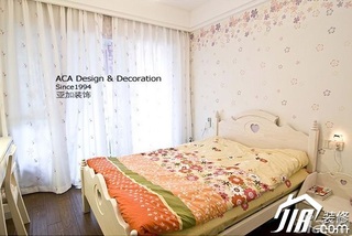 简约风格舒适富裕型140平米以上卧室床效果图