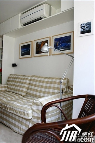 简约风格小户型简洁5-10万客厅沙发背景墙沙发旧房改造平面图