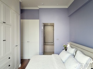 田园风格小户型简洁富裕型60平米卧室床效果图