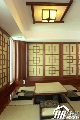 中式风格别墅豪华型榻榻米设计图纸