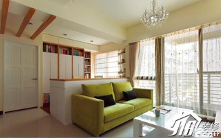 田园风格三居室5-10万140平米以上客厅吧台沙发效果图