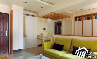 田园风格三居室5-10万140平米以上客厅沙发效果图