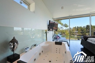 欧式风格别墅20万以上浴缸效果图