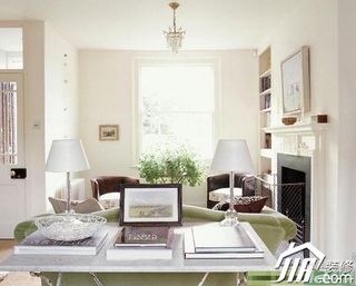 混搭风格公寓简洁富裕型70平米客厅背景墙沙发图片