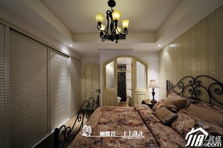 十上公寓15-20万100平米卧室床效果图