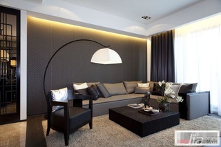 简约风格公寓简洁富裕型80平米客厅茶几图片