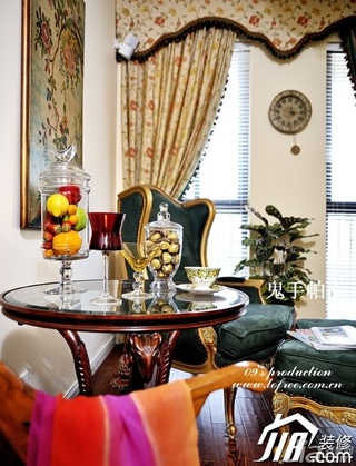 鬼手帕新古典风格公寓豪华型客厅沙发图片