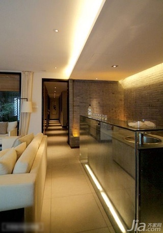 中式风格公寓富裕型90平米沙发效果图