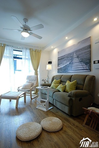 简约风格公寓客厅沙发背景墙沙发图片