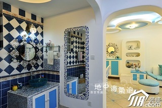 非空地中海风格浴室柜图片