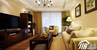 简约风格公寓富裕型100平米客厅沙发效果图