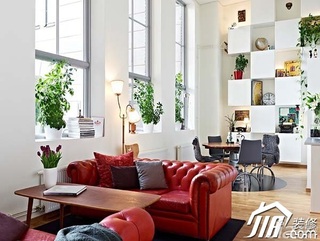 简约风格公寓富裕型120平米沙发图片