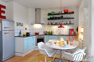 简约风格公寓经济型70平米厨房橱柜设计图纸