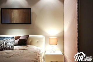 简约风格公寓10-15万120平米卧室床图片