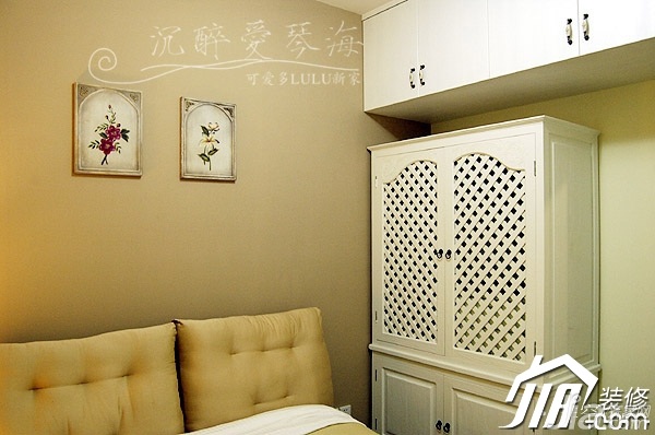 公寓装修,非空,经济型装修,地中海风格,公寓装修 卧室,床,衣柜,舒适