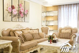 欧式风格豪华型客厅沙发图片