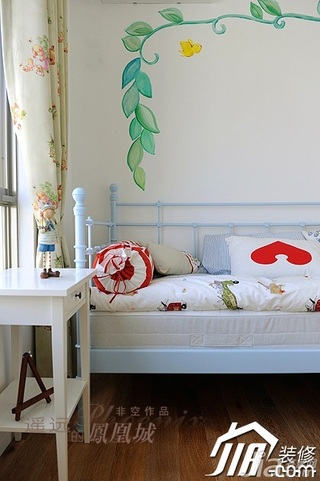 非空别墅舒适富裕型140平米以上卧室床效果图