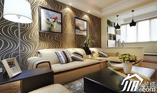 简约风格公寓简洁经济型80平米客厅沙发背景墙沙发图片